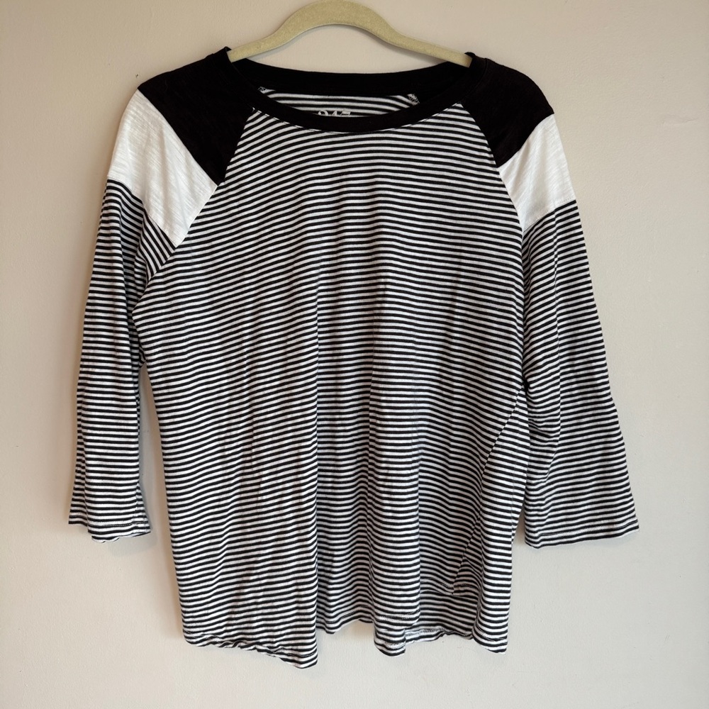 Classic Striped Long Sleeve Top